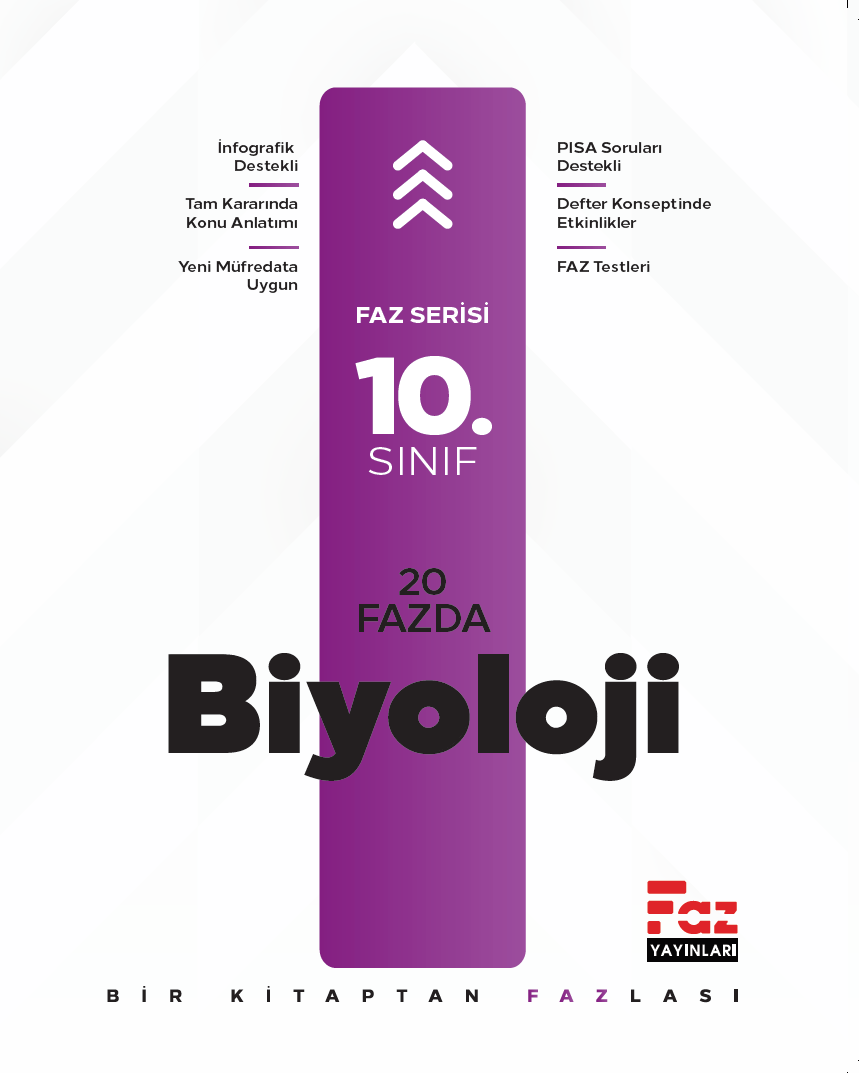 10.Sınıf Biyoloji Defteri - Faz Yayınları